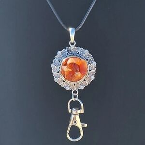 Artisan Carnelian ID Badge